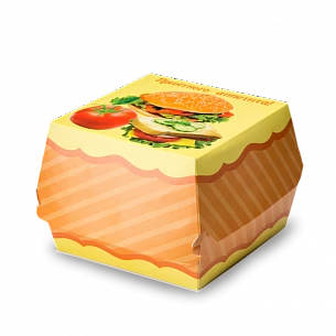 Коробка для гамбургеров 12 см